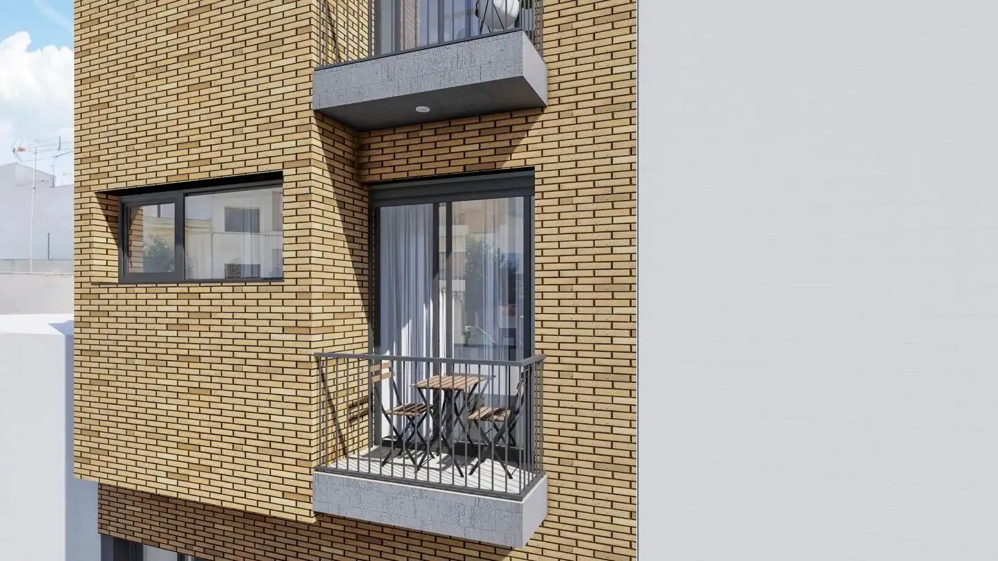 Balcony of Flat for sale in Sevilla  with Air Conditioner, Heating and Balcony