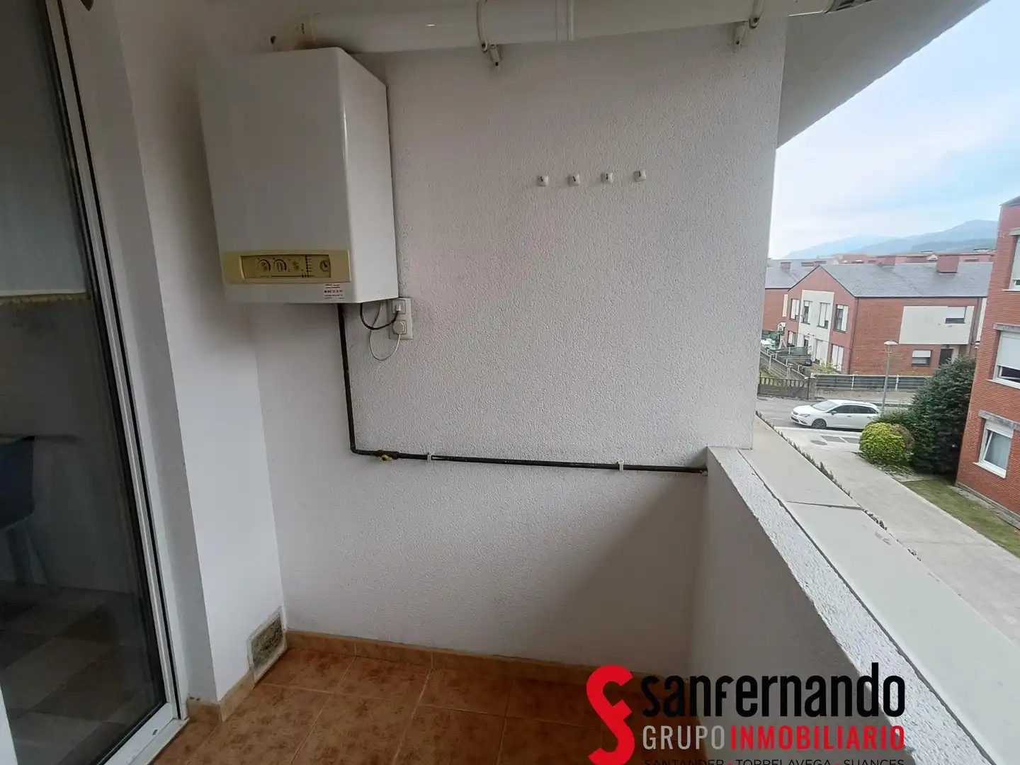 Balcony of Flat for rent in Piélagos  with Heating and Parquet flooring