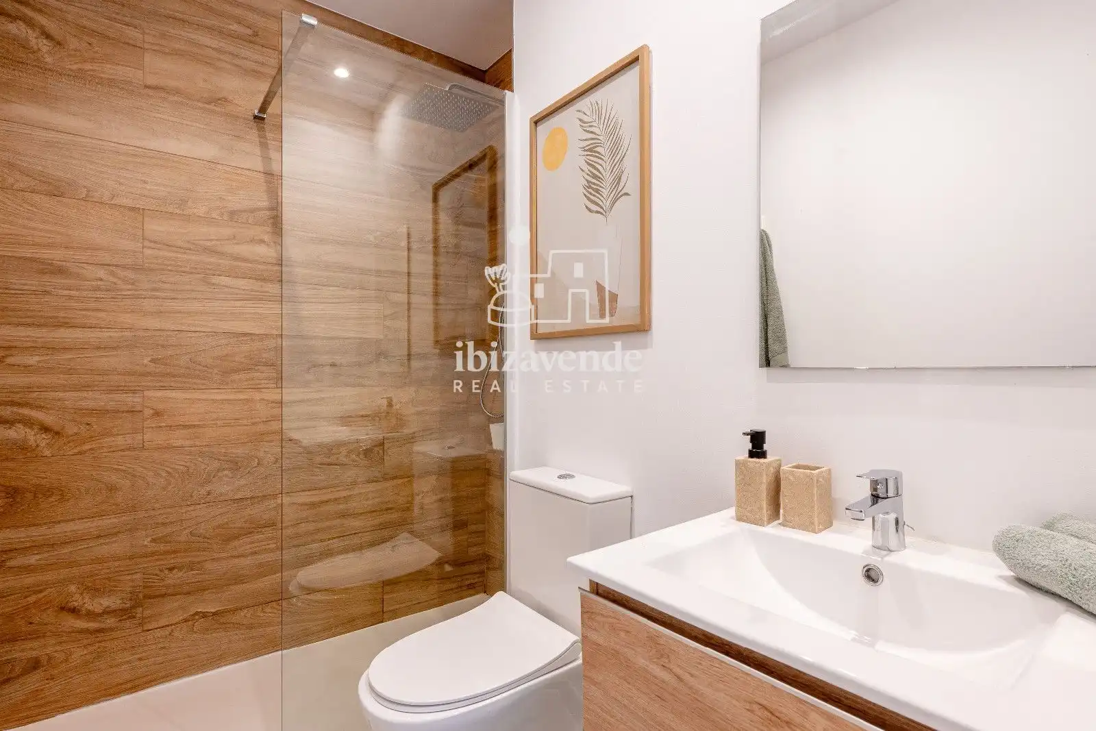 Bathroom of Flat for sale in Eivissa  with Air Conditioner, Heating and Terrace