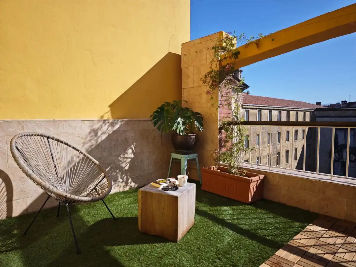 Terrasse von Dachboden zum Verkauf in Este
