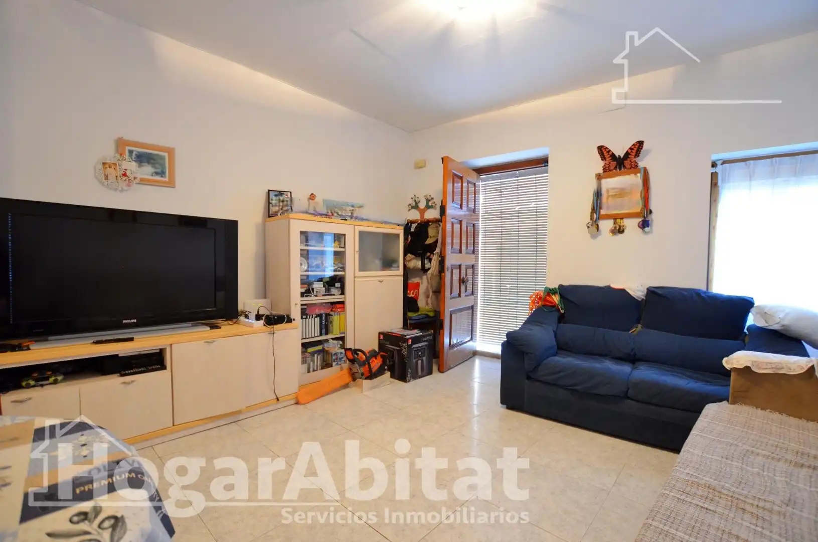 Wohnzimmer von Haus oder Chalet zum Verkauf in Oliva mit Terrasse, Abstellraum und Möbliert