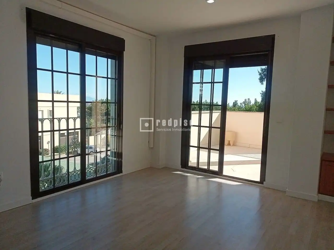 Schlafzimmer von Wohnung zum Verkauf in Benalmádena mit Klimaanlage, Heizung und Privatgarten