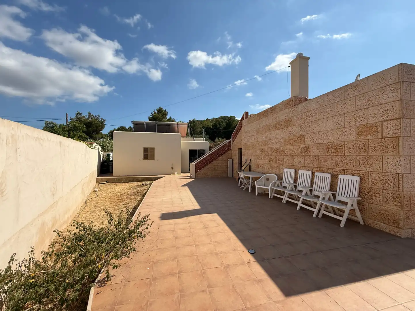 Jardí de Casa o xalet en venda en Sant Josep de sa Talaia amb Aire condicionat, Calefacció i Terrassa