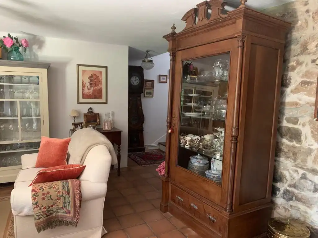 Sala de estar de Casa adosada en venta en Brión con Calefacción, Jardín privado y Terraza