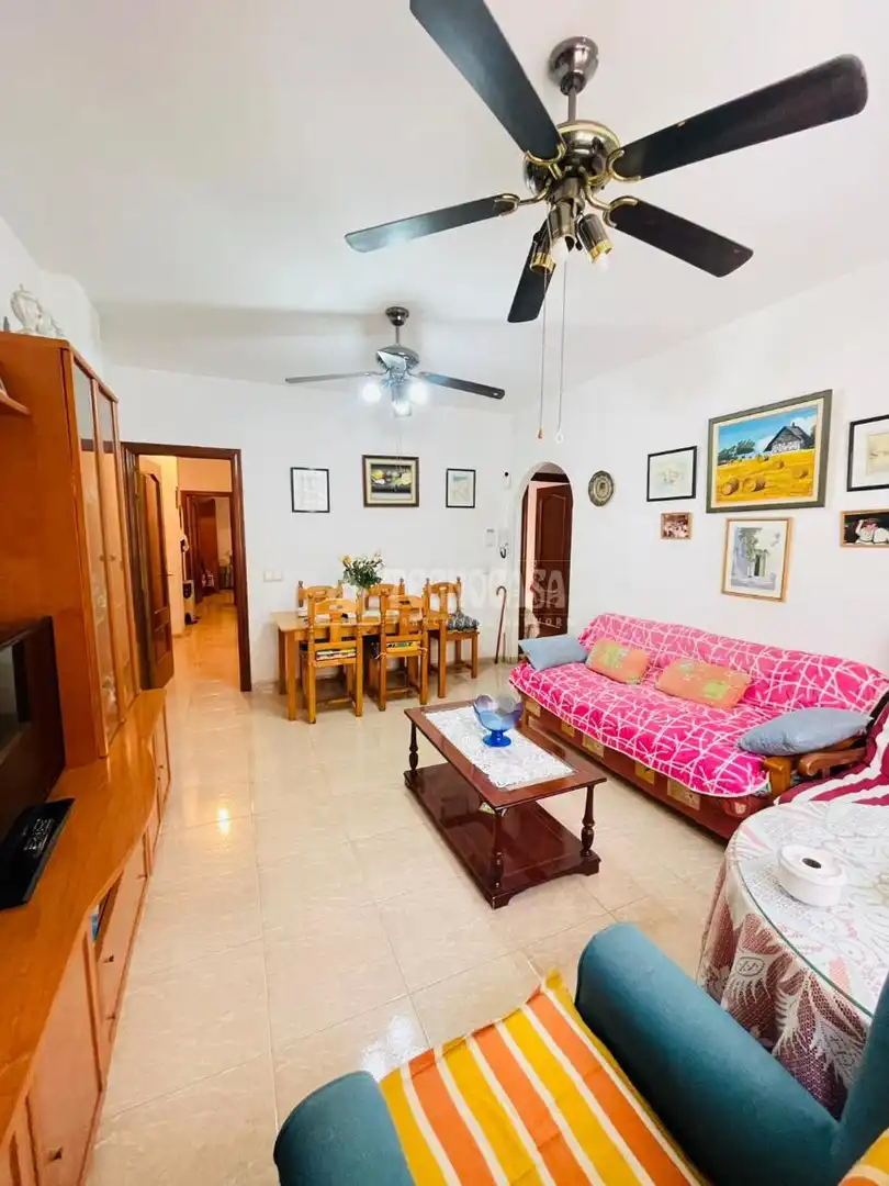 Sala d'estar de Pis en venda en Mijas