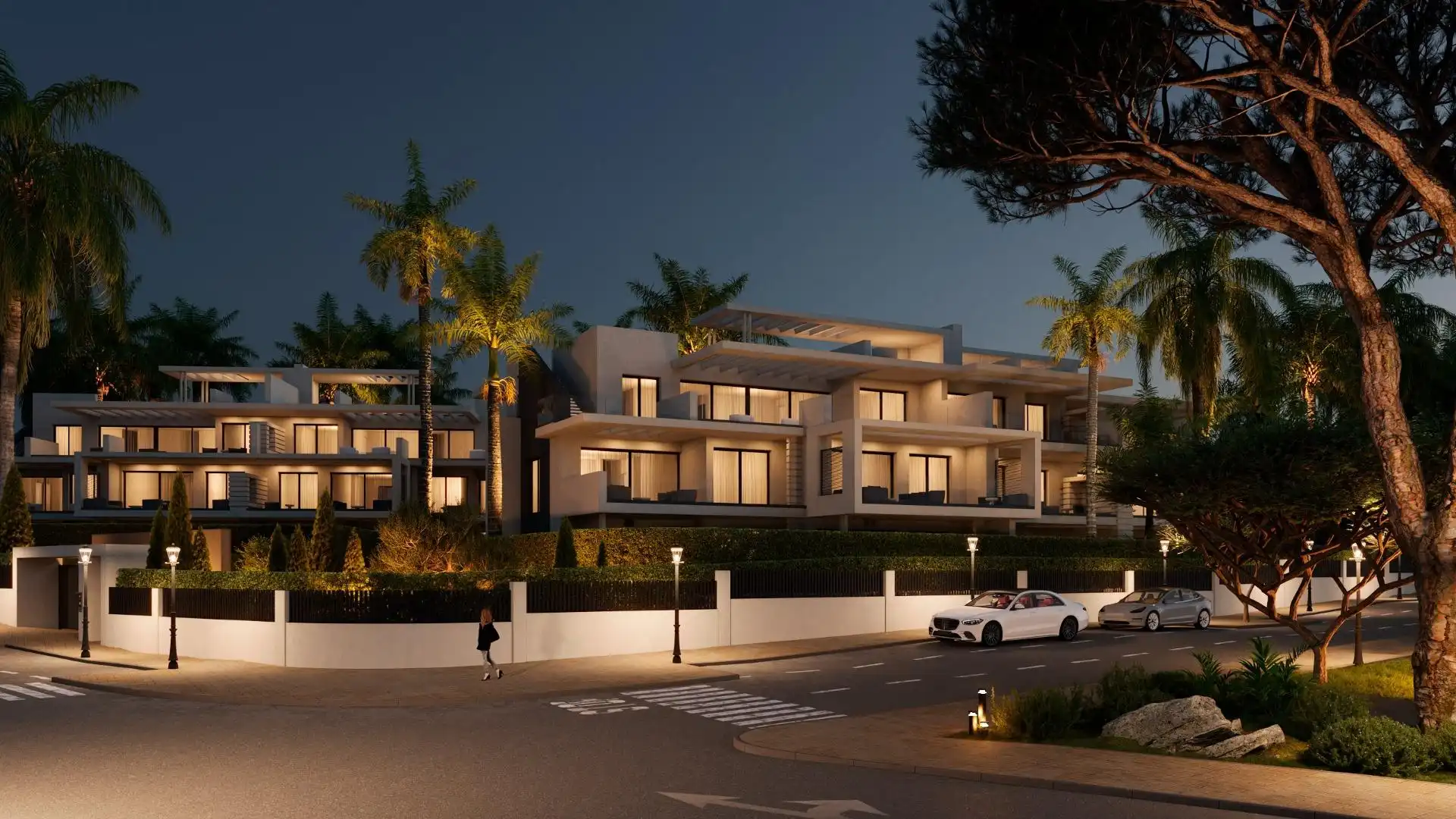 Exterior view of Flat for sale in Estepona  with Air Conditioner, Heating and Private garden