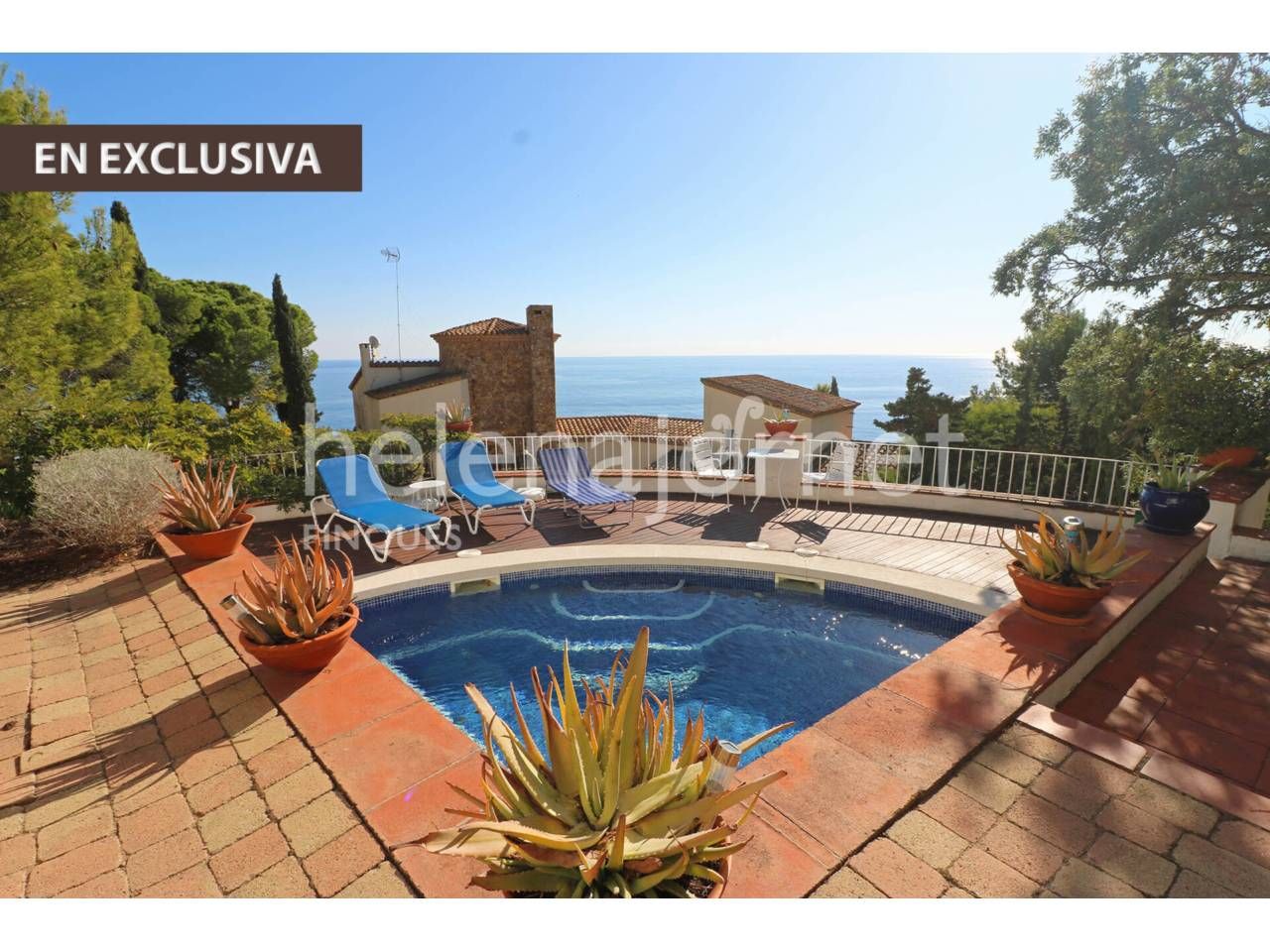 Piscina de Casa o xalet en venda en Santa Cristina d'Aro amb Aire condicionat, Calefacció i Jardí privat