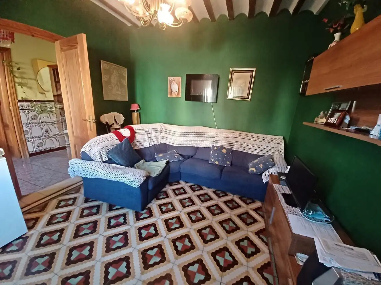 Living room of Houses for sale in Minaya  with Terrace
