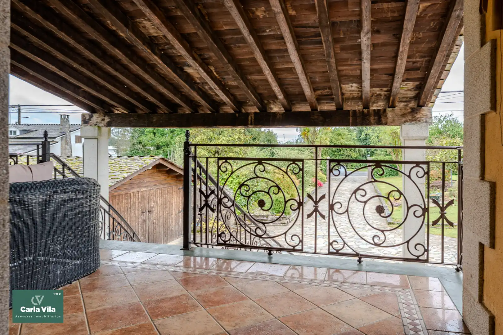 Terrace of Houses for sale in Lugo  with Heating, Private garden and Parquet flooring