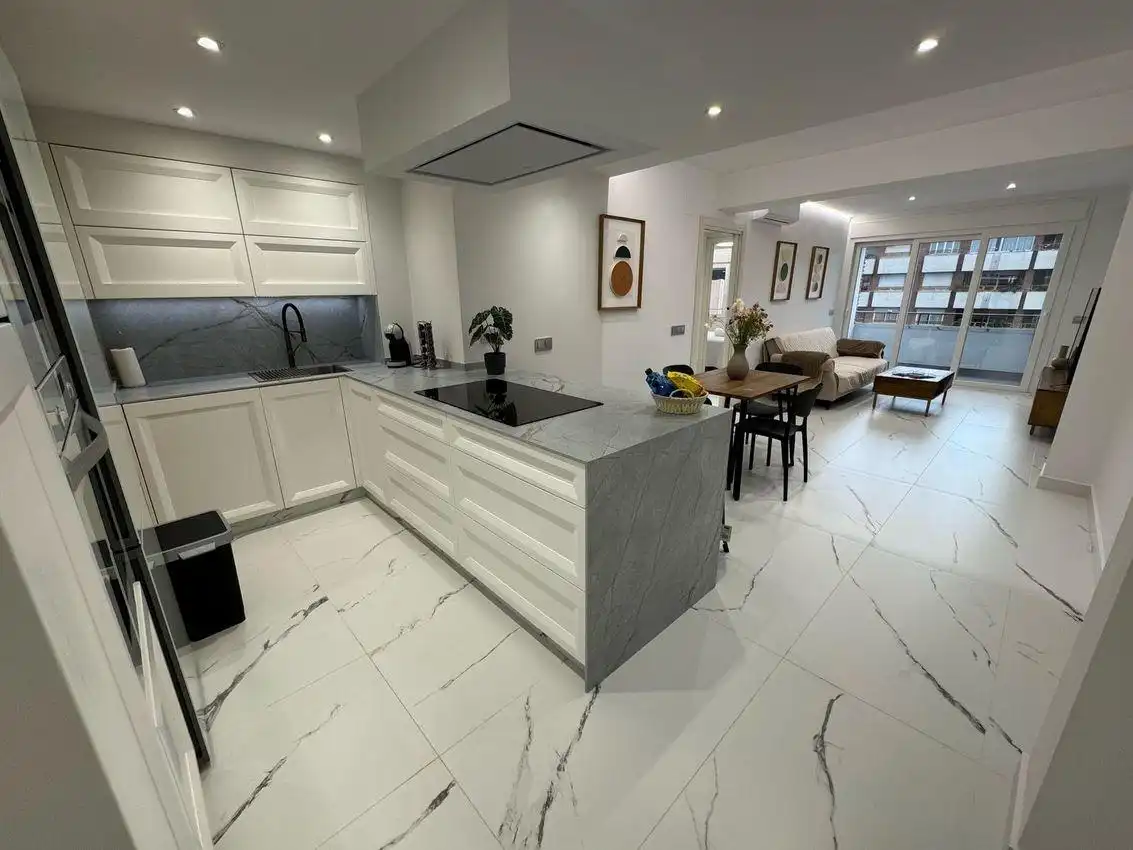 Kitchen of Flat for sale in Córdoba  with Air Conditioner, Terrace and Furnished