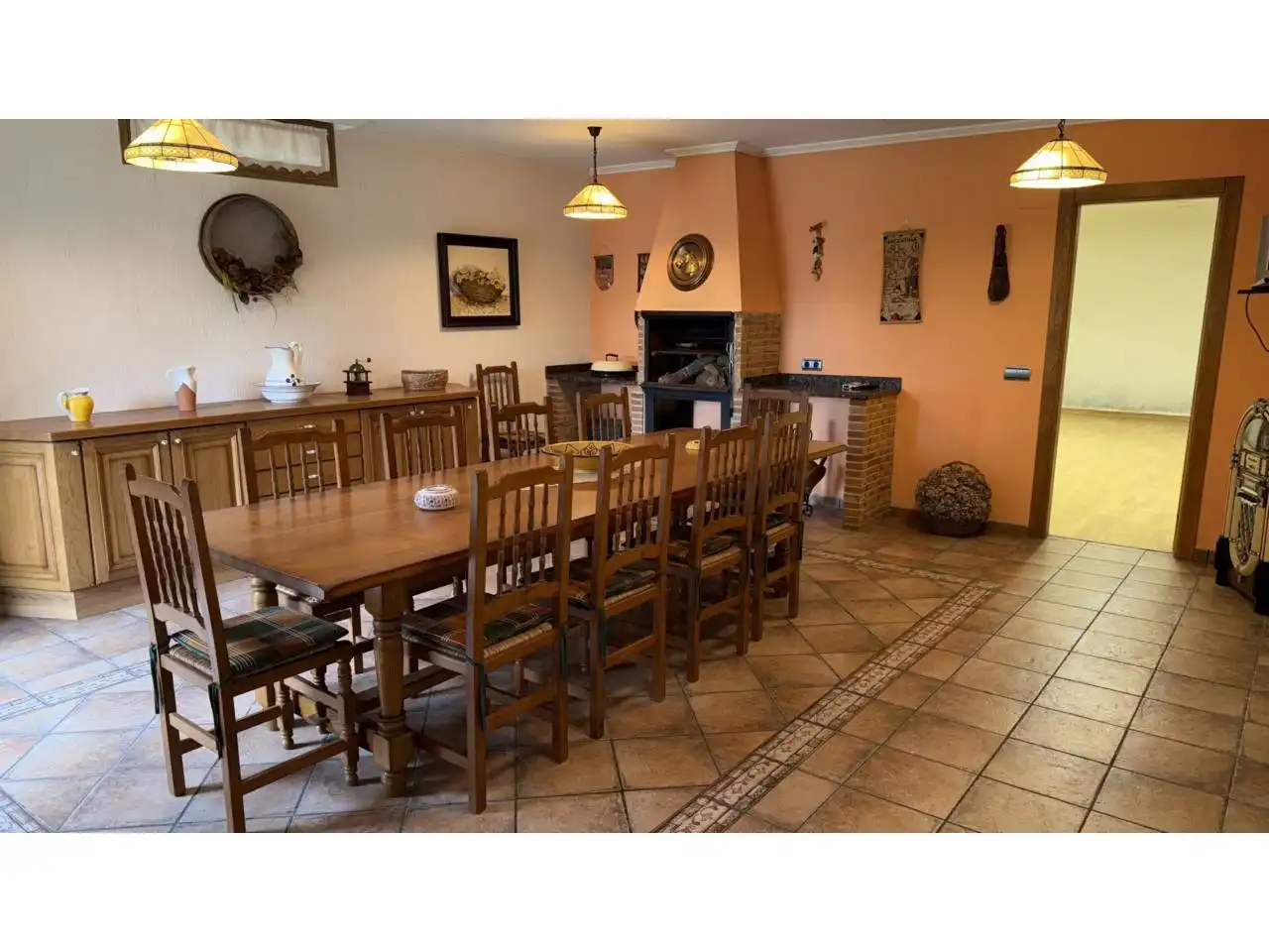Dining room of Houses for sale in Urdiain  with Heating, Private garden and Terrace