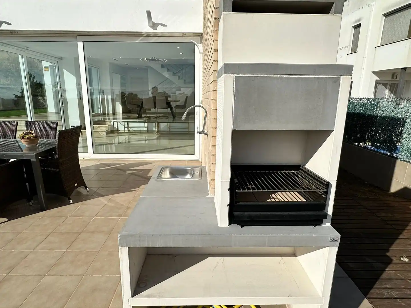 Terrace of Houses for rent in Calonge i Sant Antoni  with Air Conditioner, Heating and Private garden