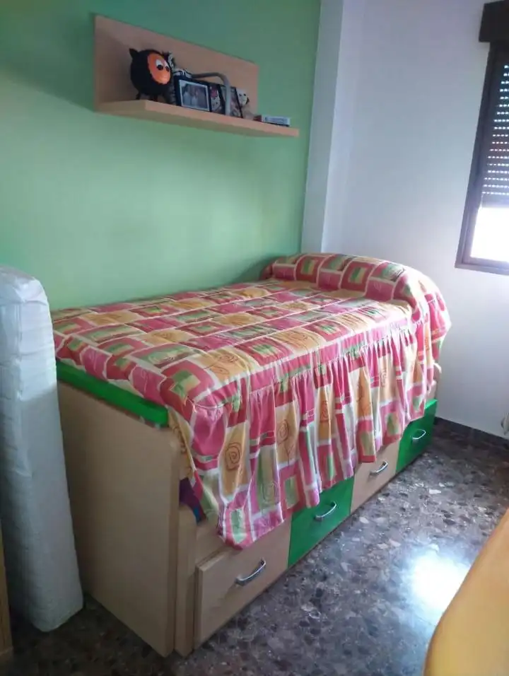 Schlafzimmer von Einfamilien-Reihenhaus zum Verkauf in Albacete mit Klimaanlage, Heizung und Terrasse