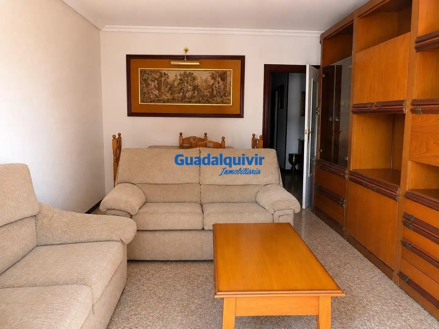 Sala de estar de Piso en venta en Nervión