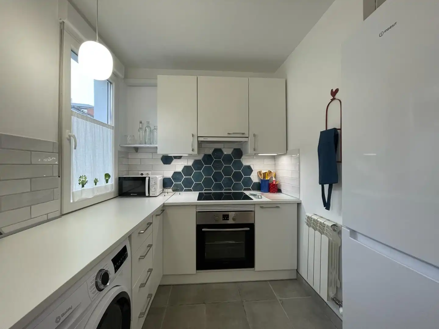 Cocina de Piso de alquiler en Ponferrada con Calefacción y Amueblado