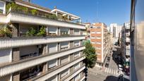 Exterior view of Attic for sale in  Granada Capital  with Heating, Terrace and Swimming Pool