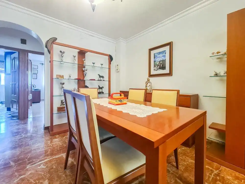 Esszimmer von Einfamilien-Reihenhaus zum Verkauf in Huércal-Overa mit Klimaanlage, Heizung und Terrasse