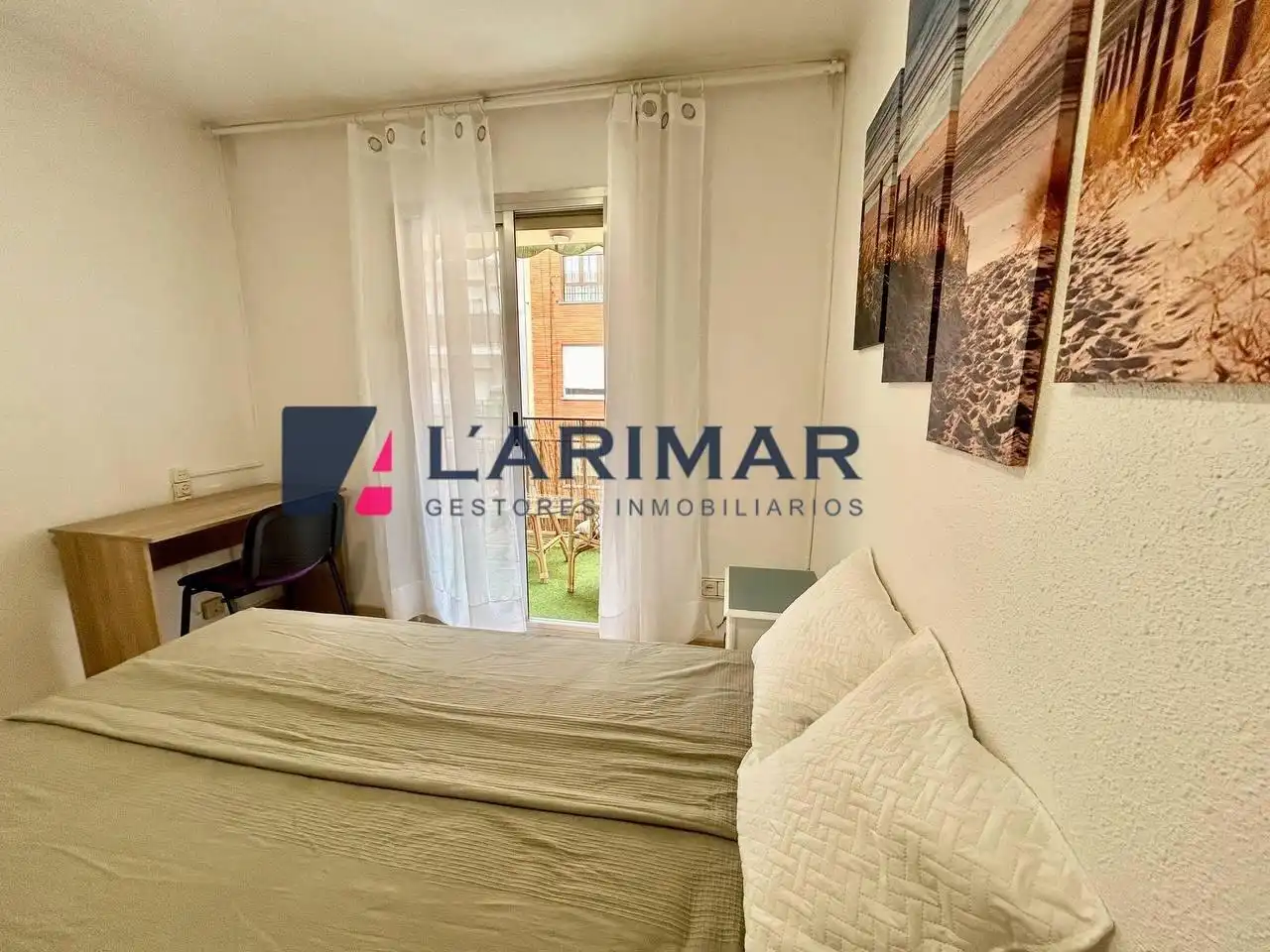 Bedroom of Flat for sale in Alcoy / Alcoi  with Terrace, Furnished and Balcony