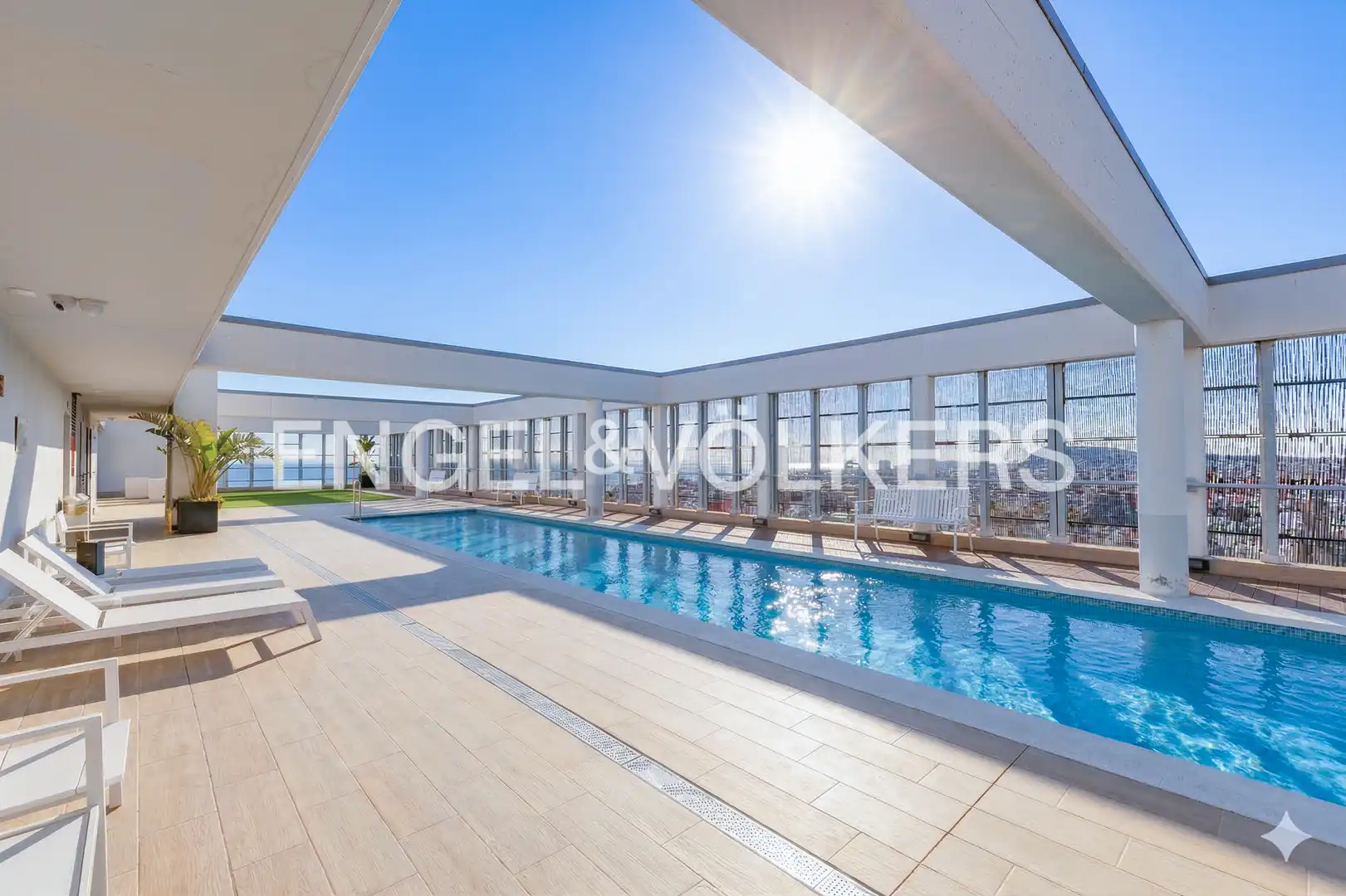 Piscina de Pis en venda en  Barcelona Capital amb Aire condicionat, Calefacció i Piscina