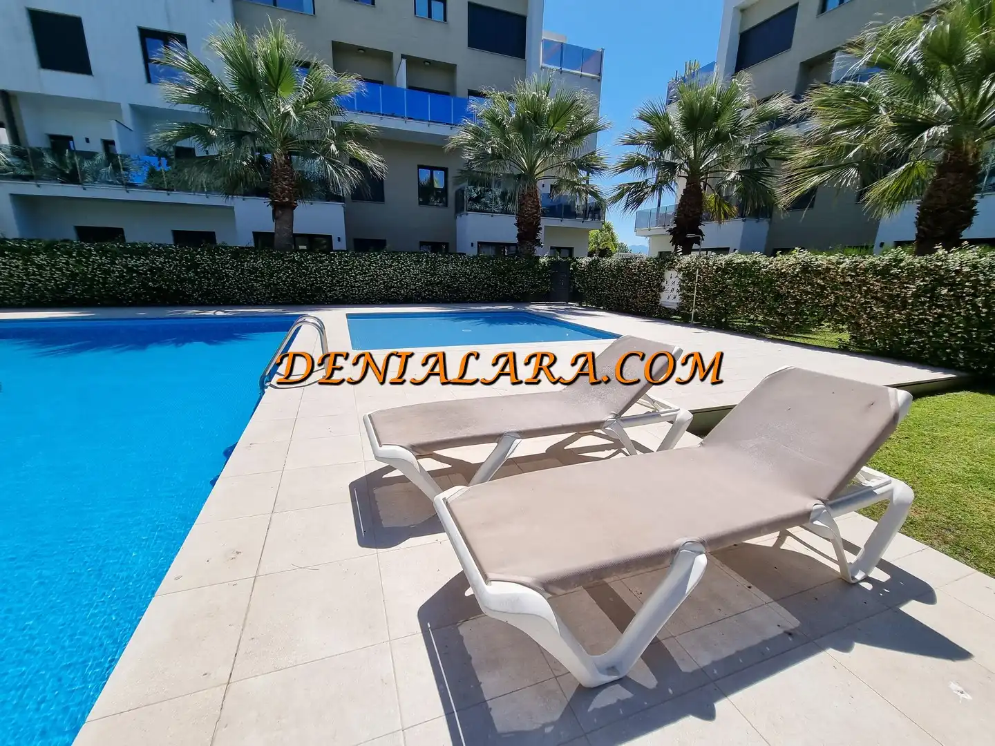 Piscina de Apartamento en venta en Oliva con Aire acondicionado, Jardín privado y Terraza