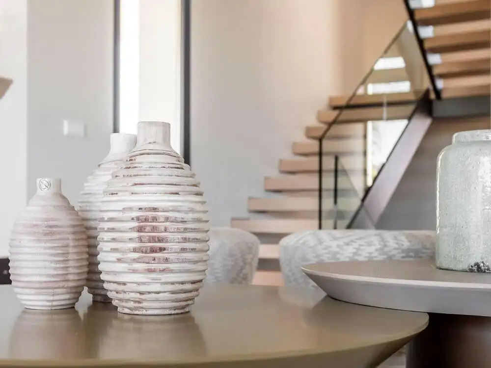 Living room of Houses for sale in Estepona  with Air Conditioner, Private garden and Terrace