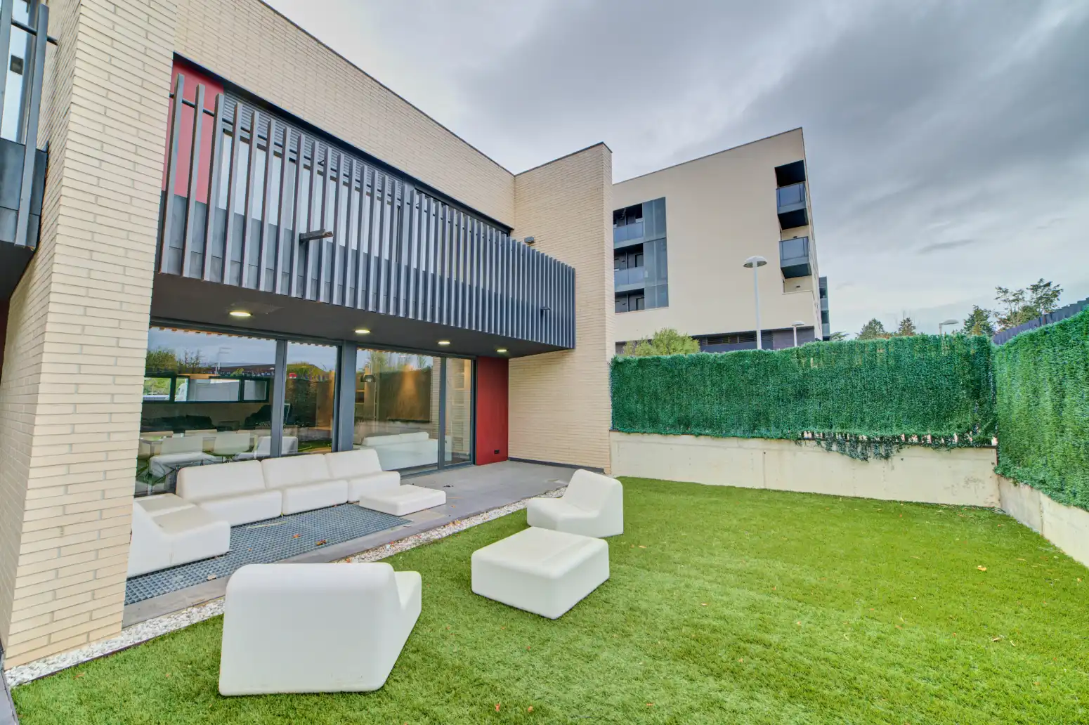 Terraza de Casa o chalet de alquiler en Zizur Mayor / Zizur Nagusia con Calefacción, Jardín privado y Parquet