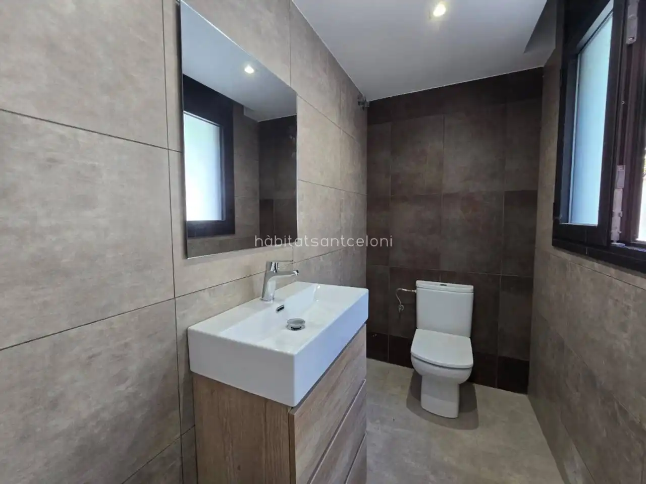 Baño de Casa adosada en venta en Campins con Aire acondicionado, Calefacción y Terraza