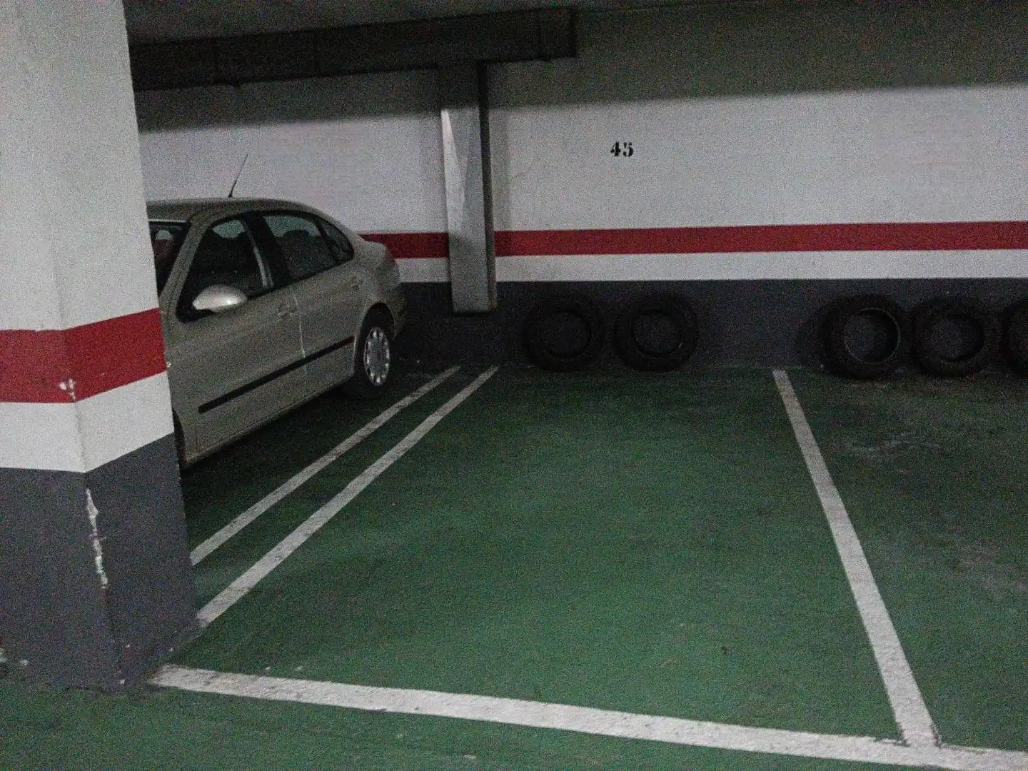 Parking of Flat for sale in Zaragoza  with Heating, Terrace and Furnished