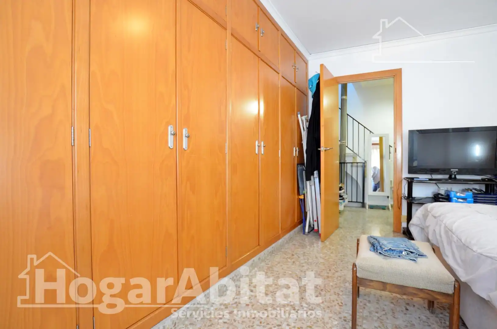 Schlafzimmer von Haus oder Chalet zum Verkauf in Oliva mit Terrasse, Abstellraum und Möbliert