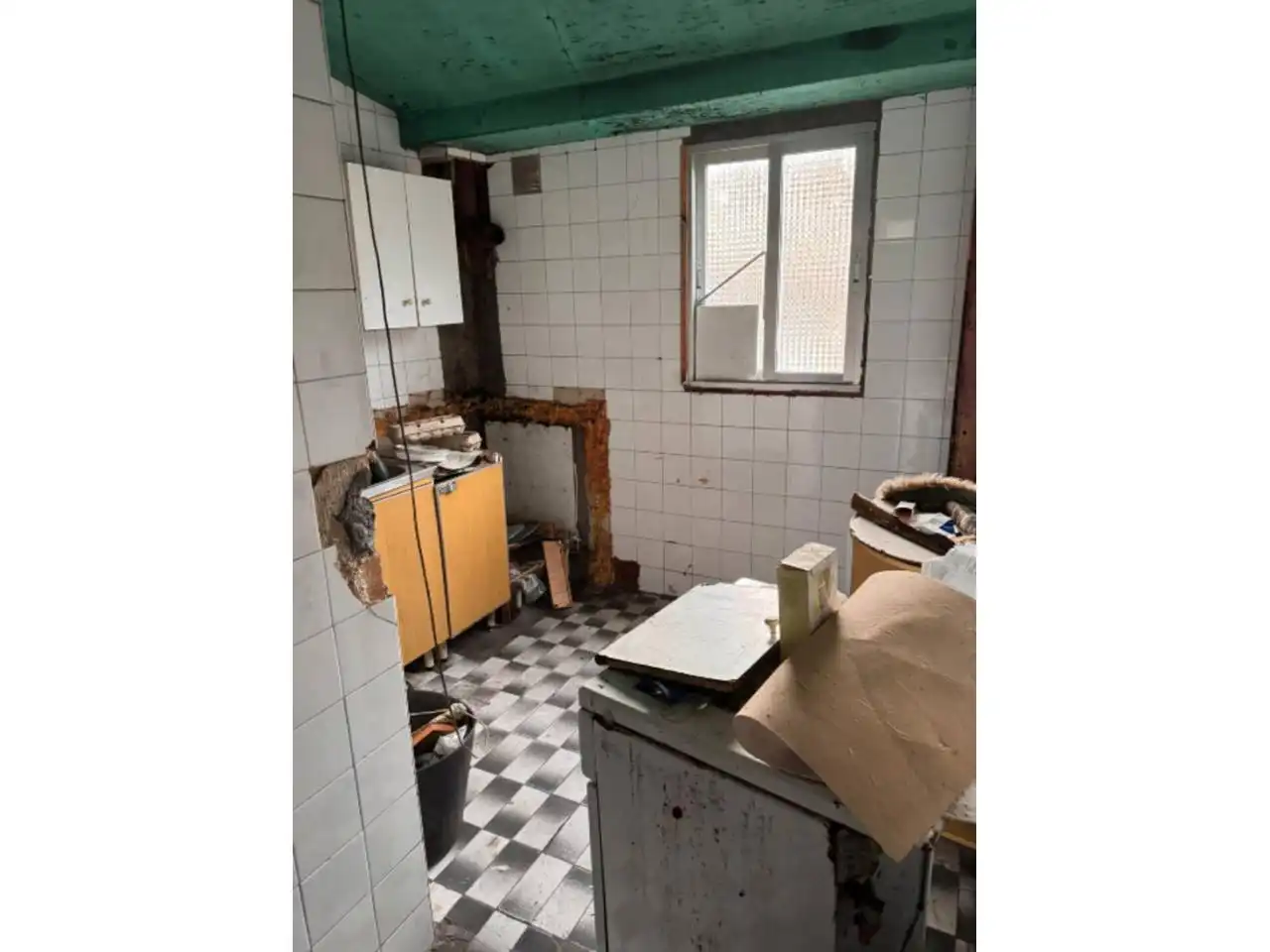 Cocina de Casa o chalet en venta en Ourense Capital  con Jardín privado