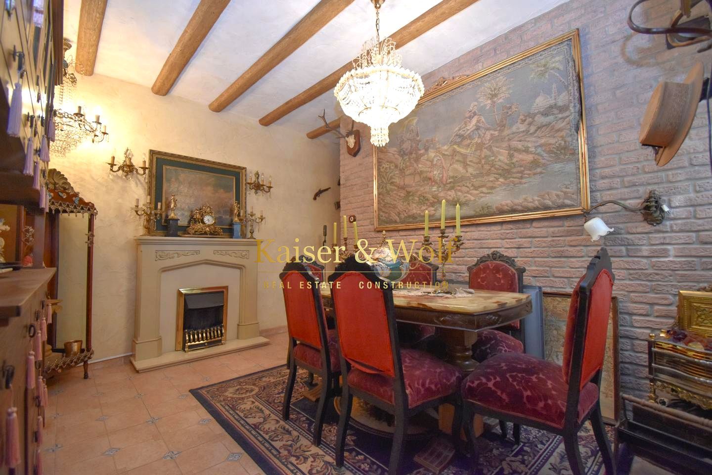 Dining room of Flat for sale in Santa Pola  with Air Conditioner and Furnished