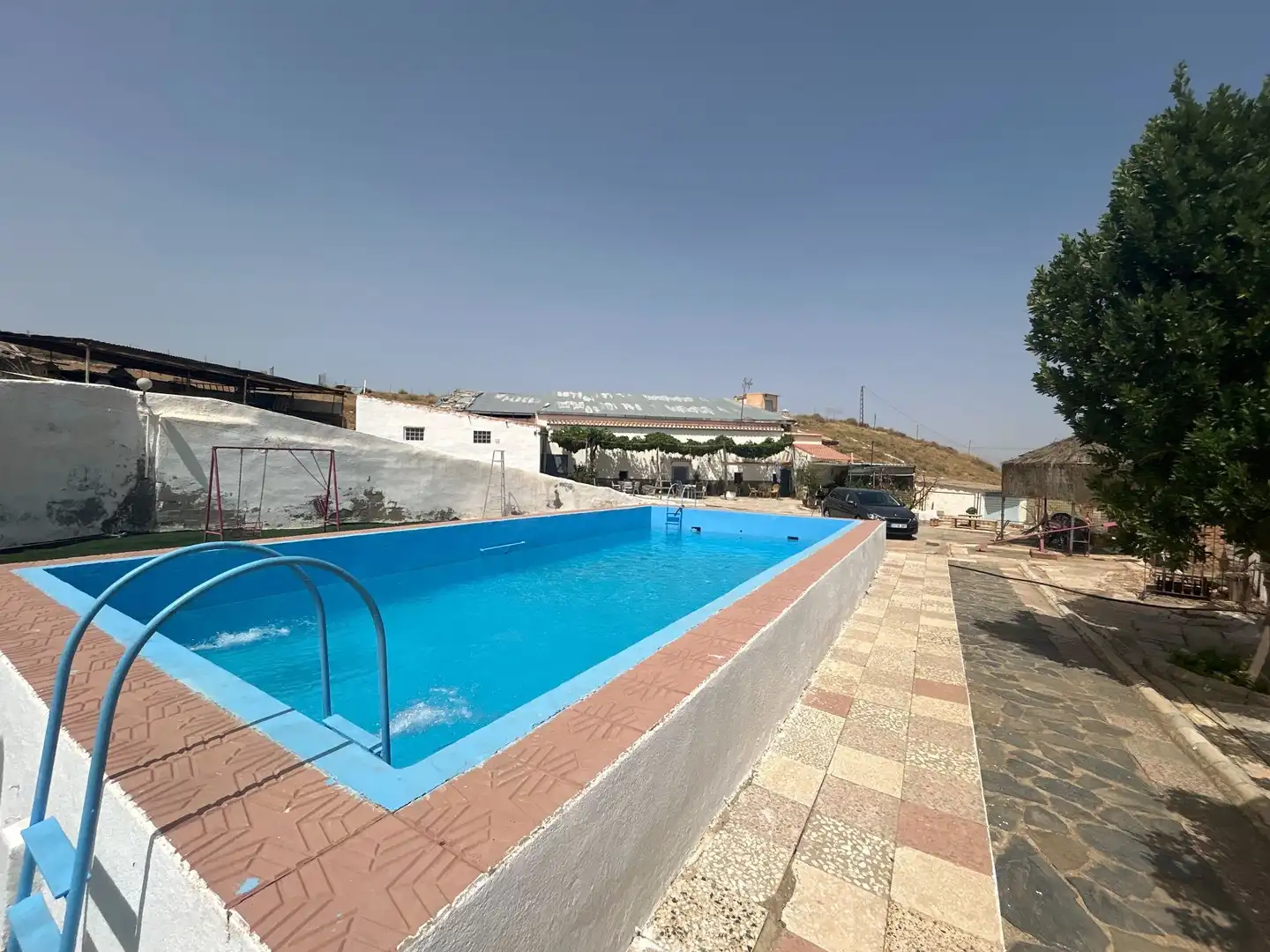 Piscina de Finca rústica en venta en Guadix con Jardín privado, Trastero y Piscina