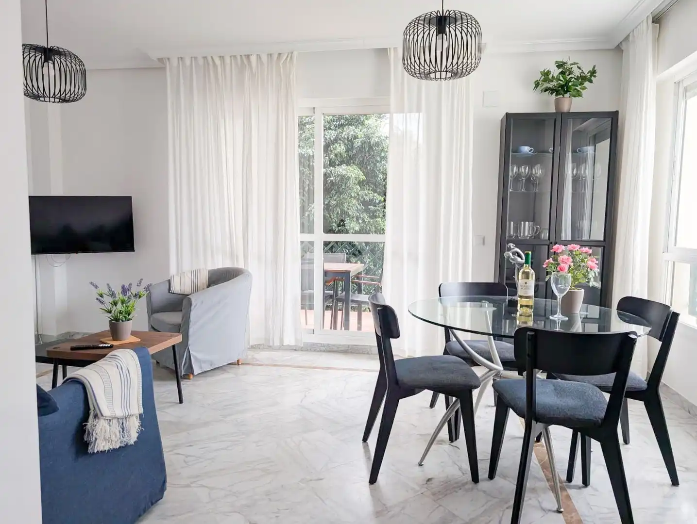 Comedor de Apartamento en venta en Marbella con Aire acondicionado, Trastero y Piscina comunitaria