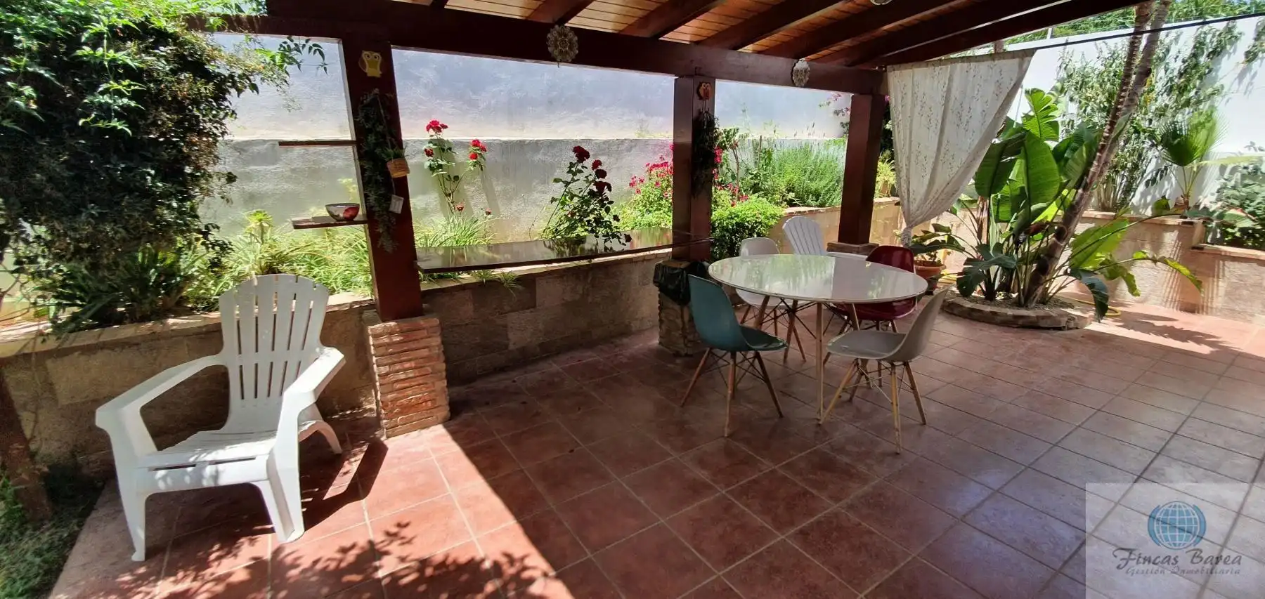 Terrassa de Casa o xalet de lloguer en Mijas amb Terrassa i Piscina