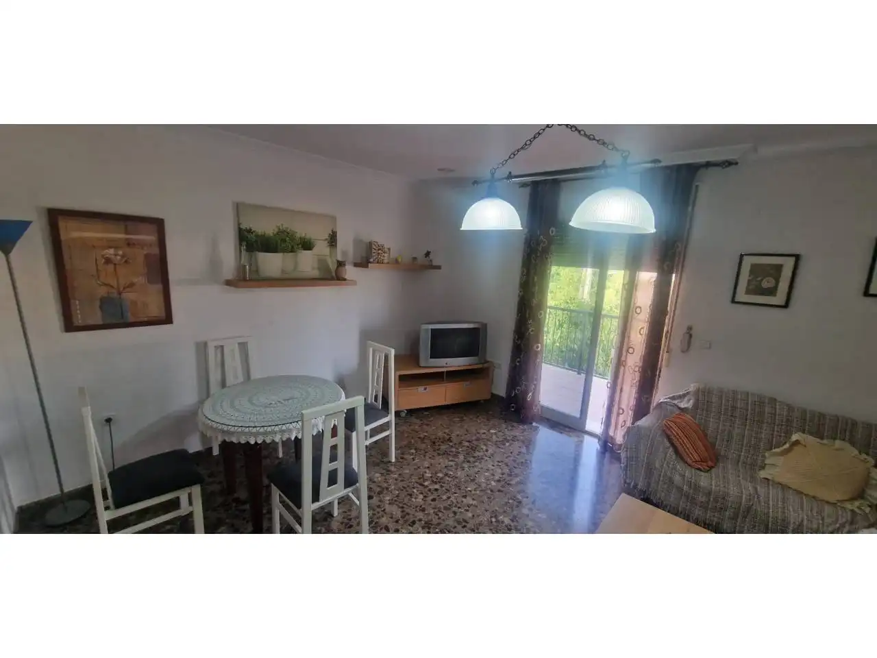 Wohnzimmer von Wohnung zur Miete in Cabra mit Terrasse und Möbliert