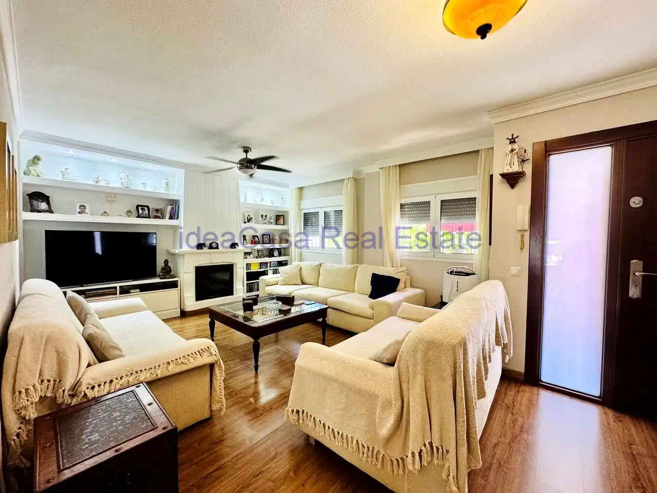 Sala de estar de Casa o chalet en venta en Málaga Capital con Aire acondicionado, Jardín privado y Terraza