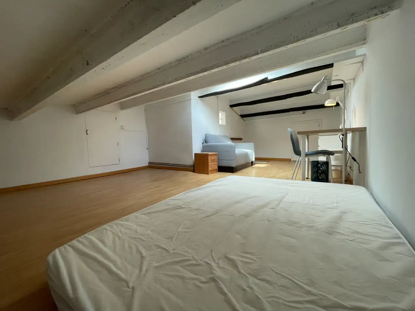 Bedroom of Attic for sale in Salt  with Air Conditioner, Heating and Terrace