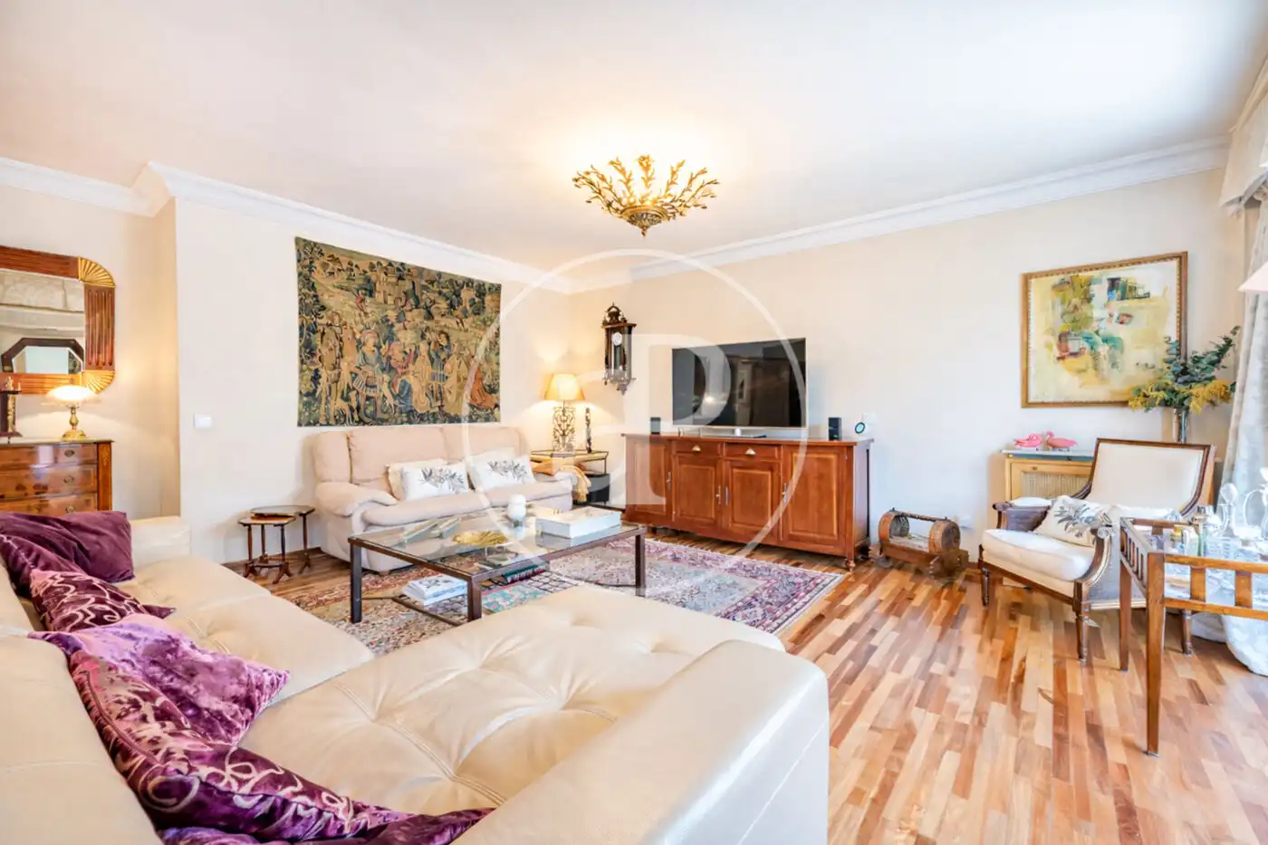 Sala de estar de Piso en venta en Madrid con Aire acondicionado, Calefacción y Terraza
