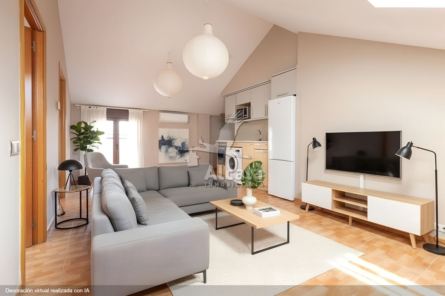 Sala d'estar de Pis en venda en Alcalá de Henares amb Calefacció