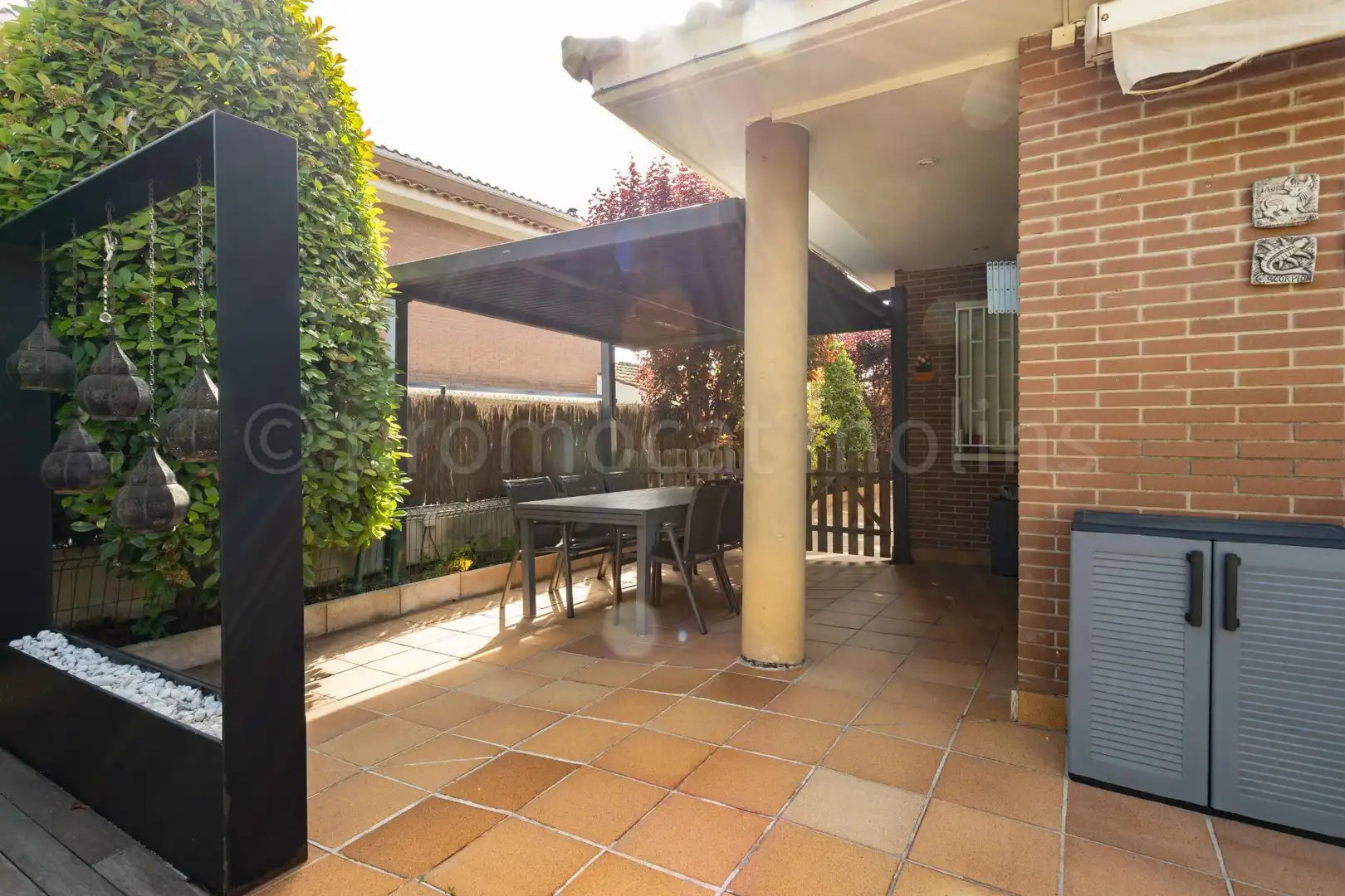 Terrassa de Casa o xalet en venda en El Papiol amb Aire condicionat, Calefacció i Jardí privat