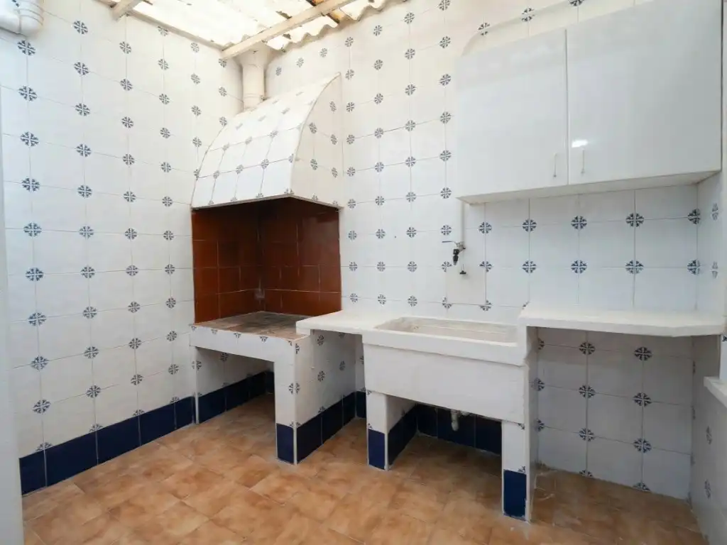 Cocina de Planta baja en venta en La Pobla de Vallbona con Aire acondicionado, Calefacción y Terraza