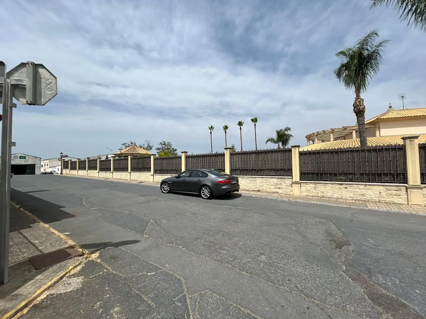 Vista exterior de Casa o xalet en venda en Villanueva de los Castillejos amb Aire condicionat, Calefacció i Jardí privat