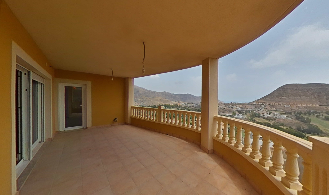 Terrassa de Casa o xalet en venda en Vícar amb Aire condicionat, Calefacció i Jardí privat