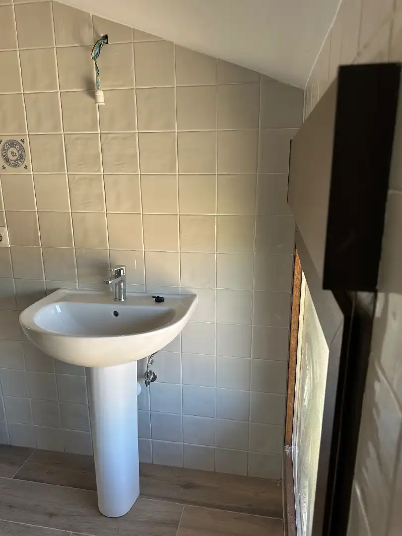 Bany de Casa adosada en venda en Traspinedo amb Calefacció i Terrassa