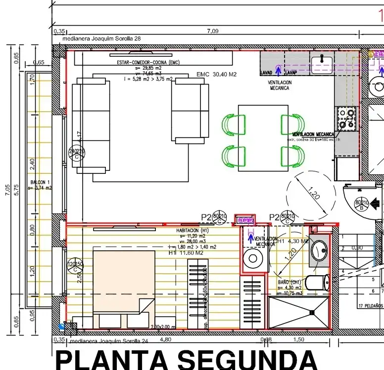Duplex con terrazza in vendita a Carrer de Joaquim Sorolla 26, imagen 2