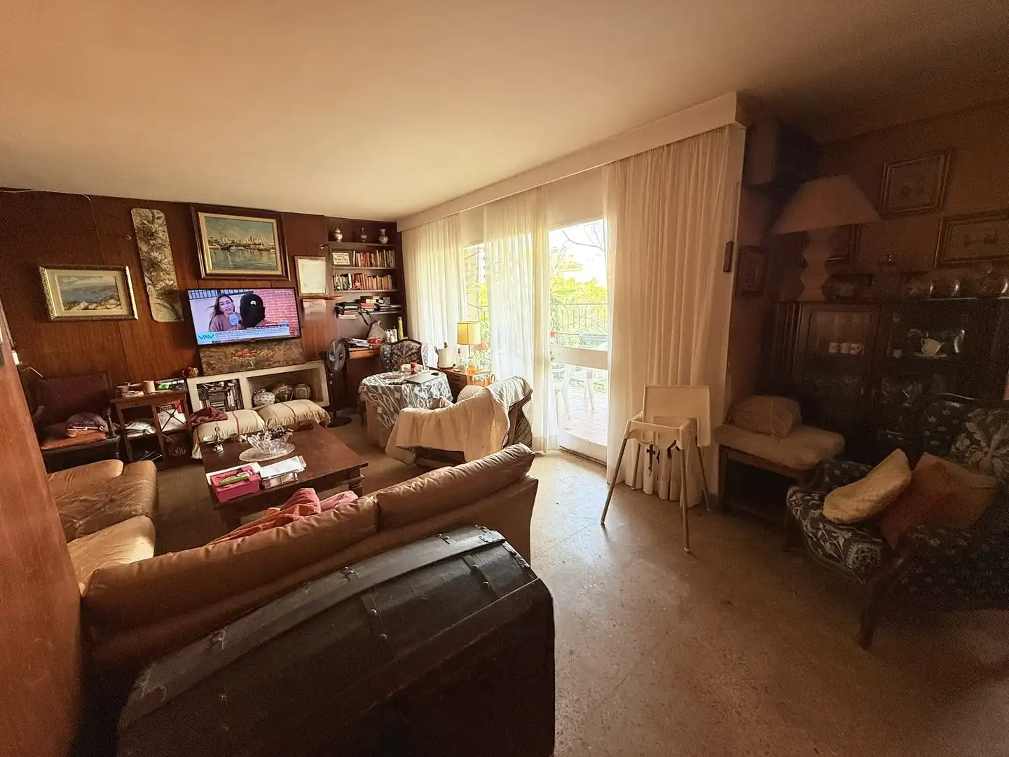 Sala d'estar de Pis en venda en  Palma de Mallorca amb Balcó