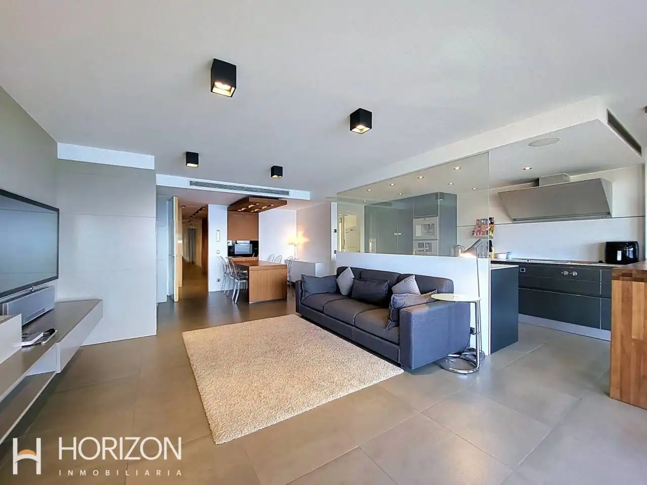 Wohnzimmer von Wohnungen zum Verkauf in Tossa de Mar mit Klimaanlage, Heizung und Terrasse