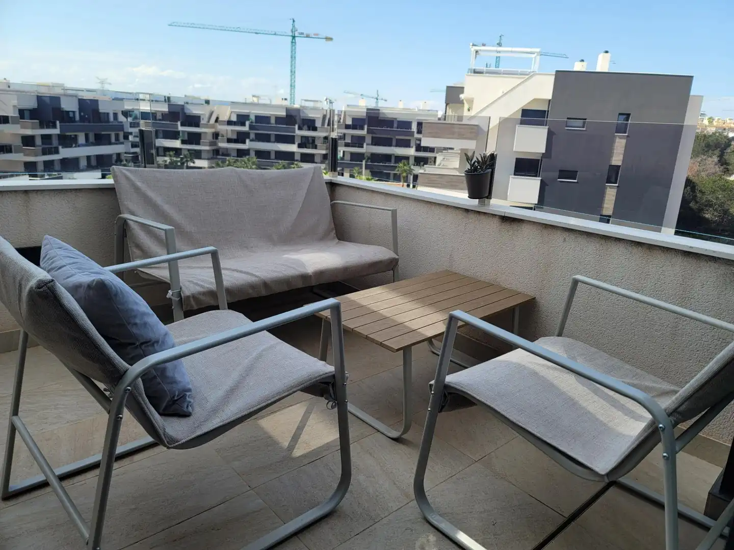 Terrassa de Apartament en venda en Orihuela amb Aire condicionat, Jardí privat i Terrassa