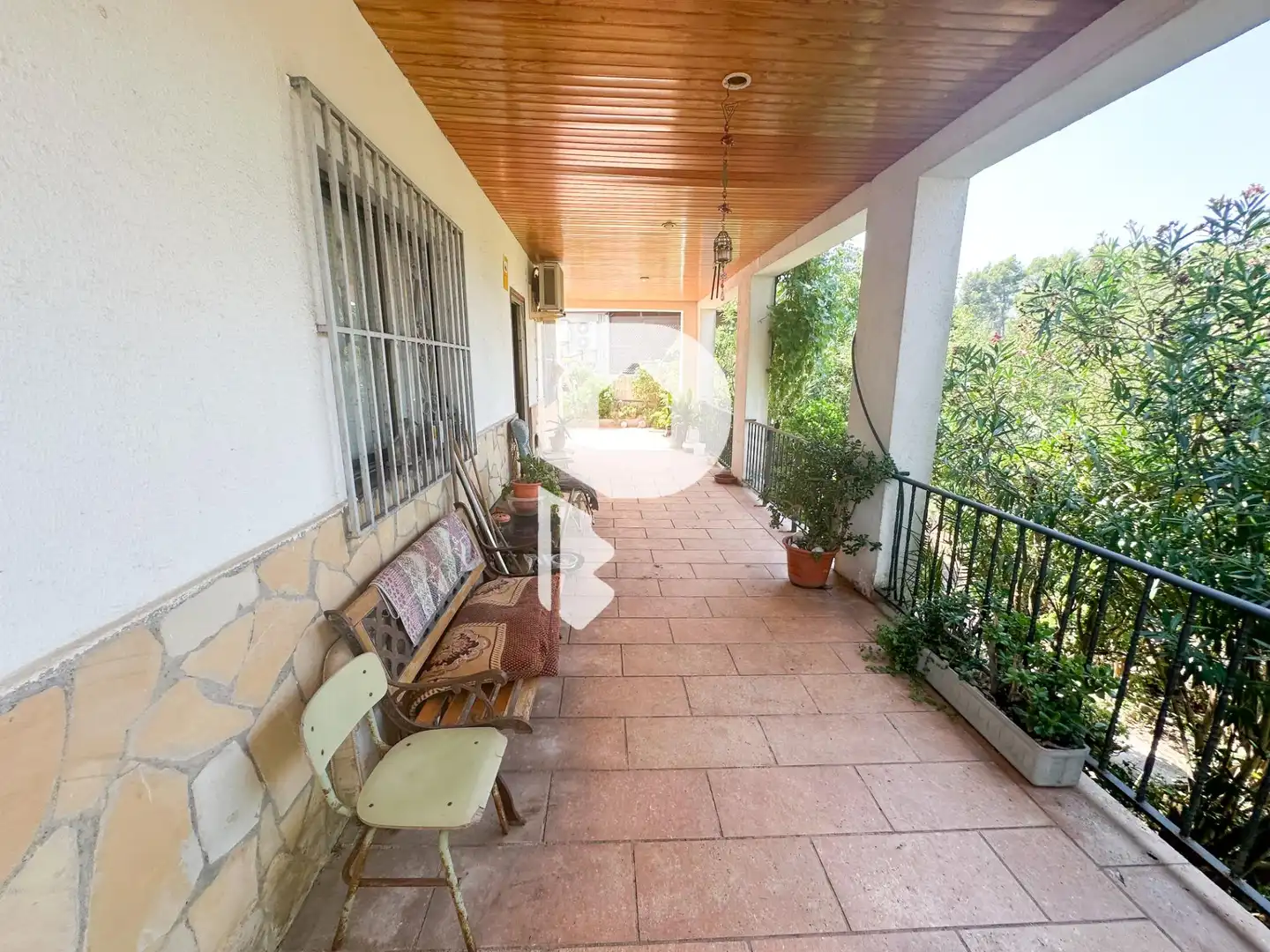 Terrassa de Casa o xalet en venda en Pallejà amb Aire condicionat, Calefacció i Jardí privat