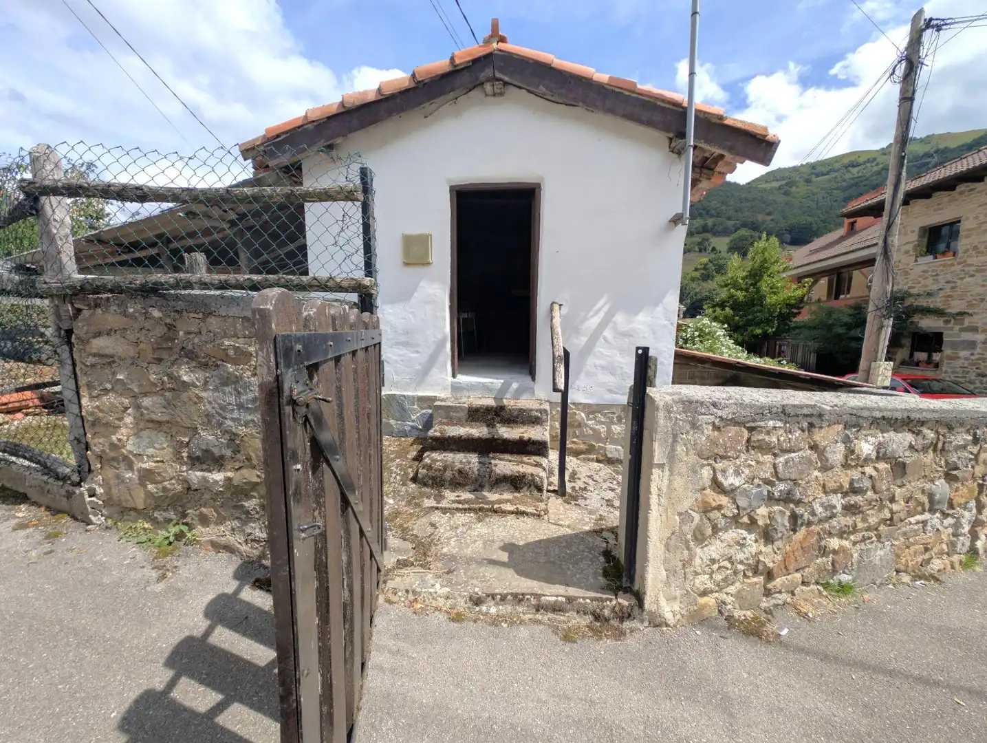 Vista exterior de Finca rústica en venda en Aller